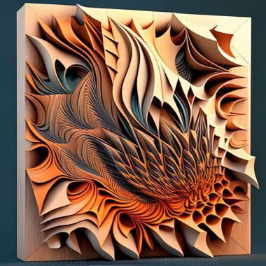 3D model st fractals (STL)